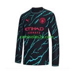 Camisolas de futebol Manchester City Equipamento 3ª 2023/24 Manga Comprida